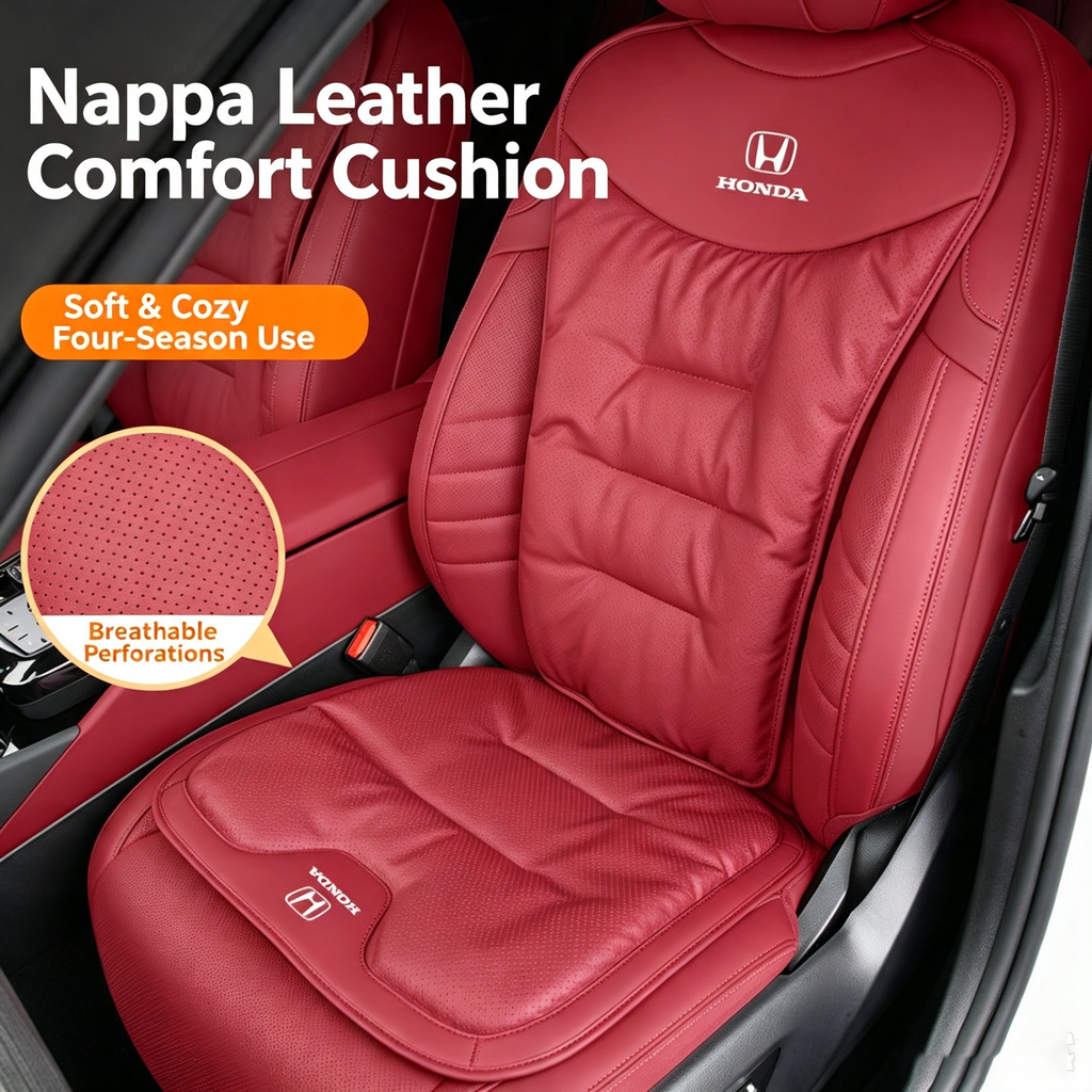 Car Seat Cushion Breathable Padded Support For Pain‑Free Driving