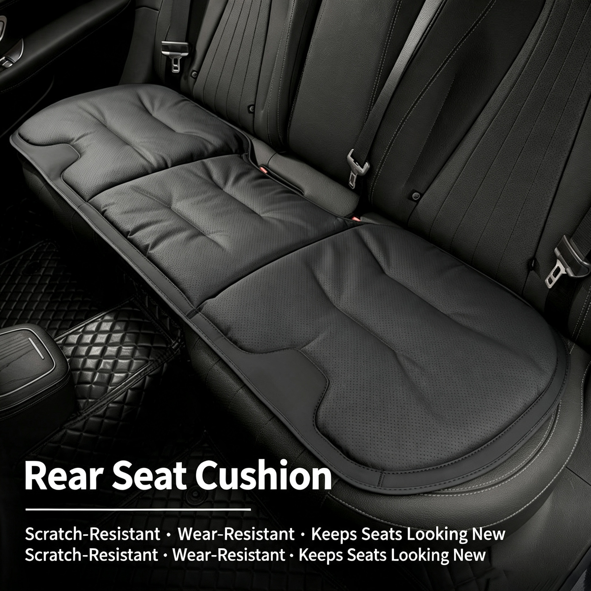 Car Seat Cushion Breathable Padded Support For Pain‑Free Driving