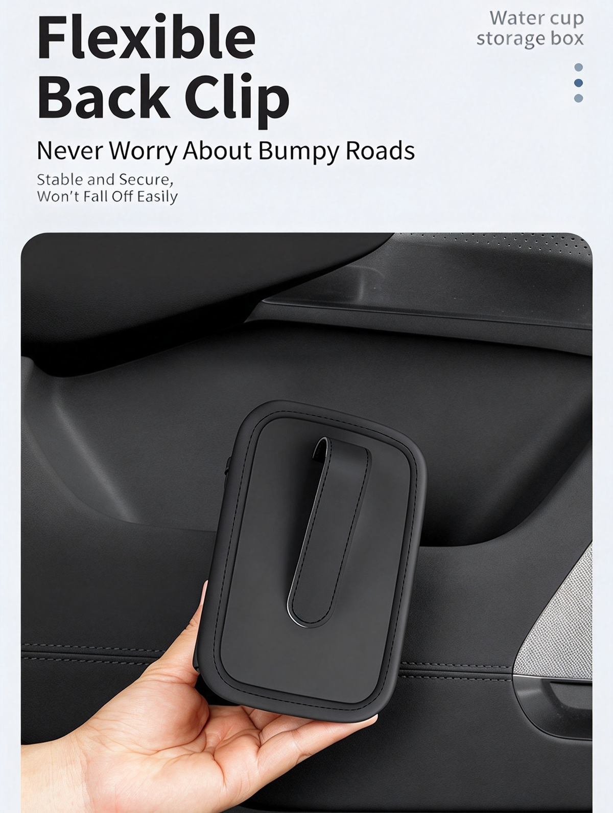 Car Multifunctional Storage Box, Car Door Cup Holder, Car Seat Back Organizer