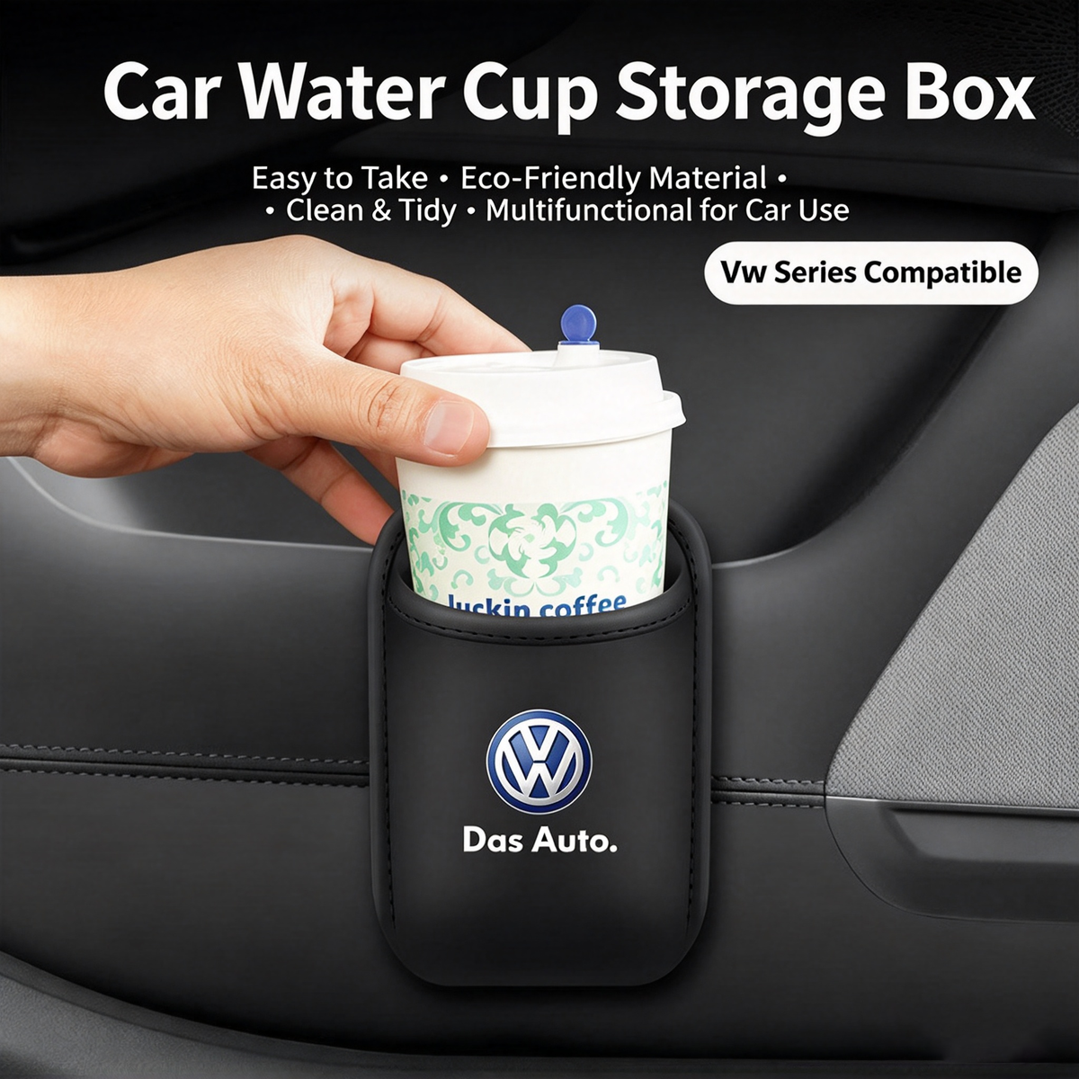 Car Multifunctional Storage Box, Car Door Cup Holder, Car Seat Back Organizer